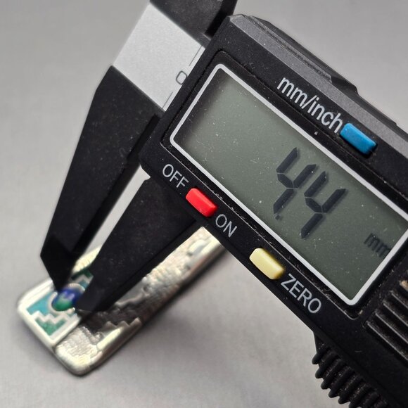 Carolyn Pollack Relios Sterling Silver Inlay Turquoise Malachite Lapis Brooch 2" - Picture 6 of 11